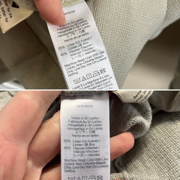 MADEWELL Breezewoven Larsen Linen Blazer and Pull On High Rise Pant Suit Set - Picture 10 of 12